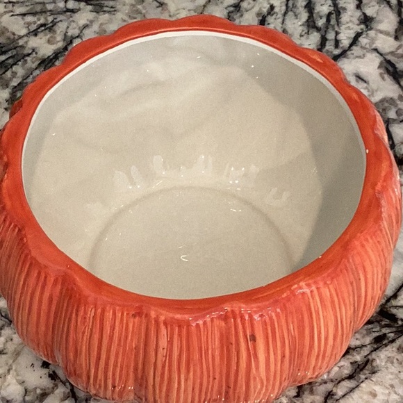Ceramic Pumpkin Cookie Jar, good condition. - Picture 3 of 8